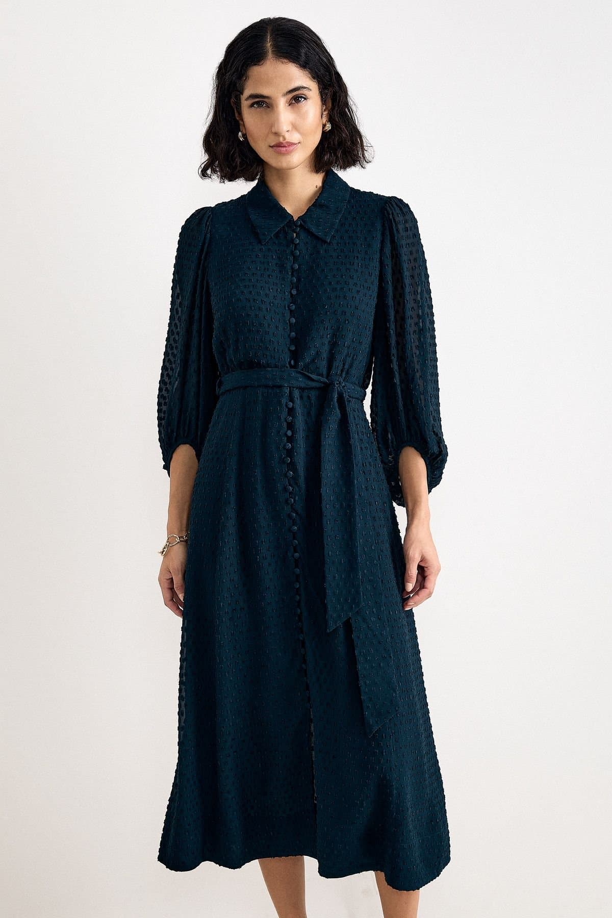 Phase Eight Phase Eight Women's Petite Maeve Dress in Bottle Green