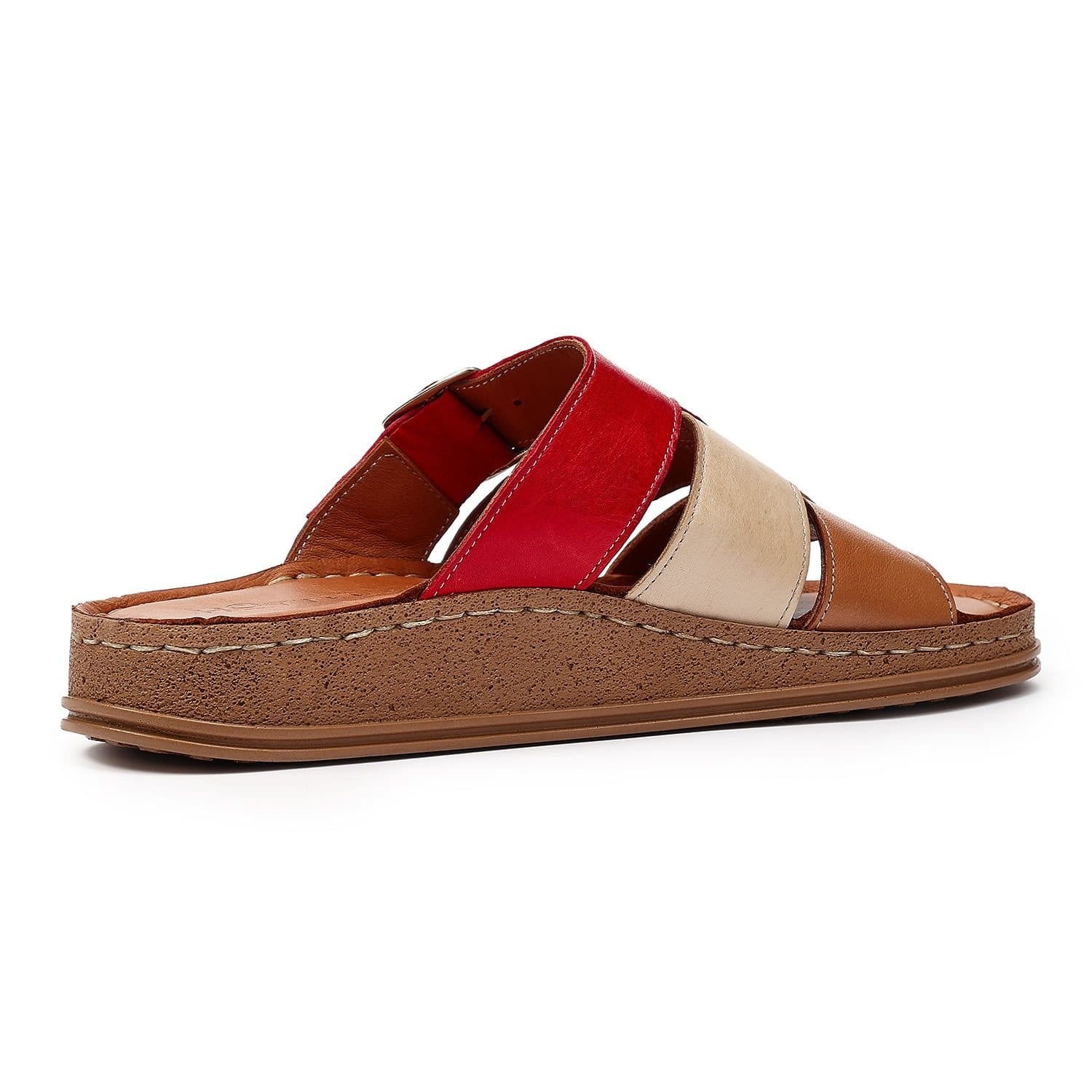 Hotter Hotter Women's Wide Fit 'Melis' Sandals in Red - 4