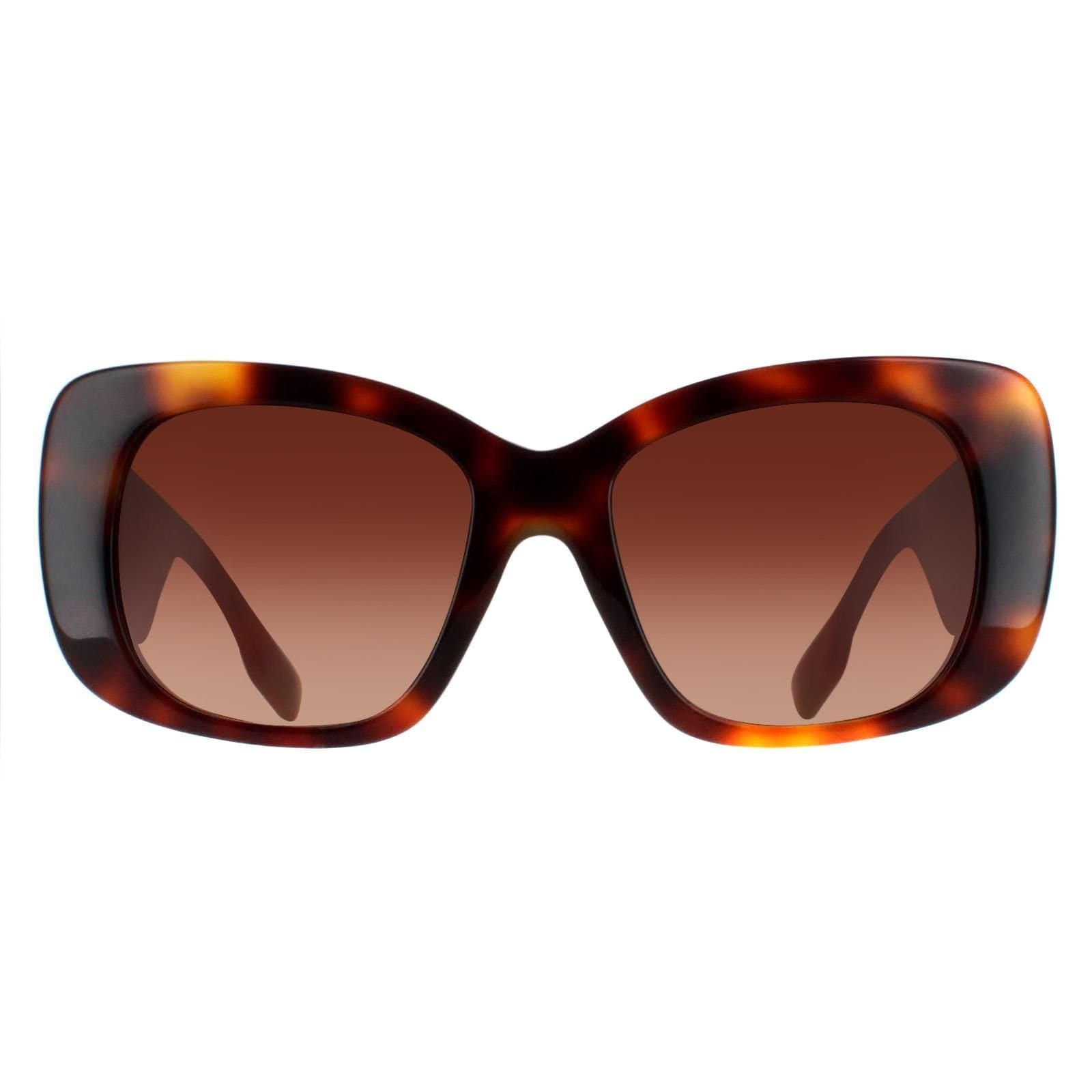 Burberry Burberry Women's Square Light Havana Brown Gradient BE4410