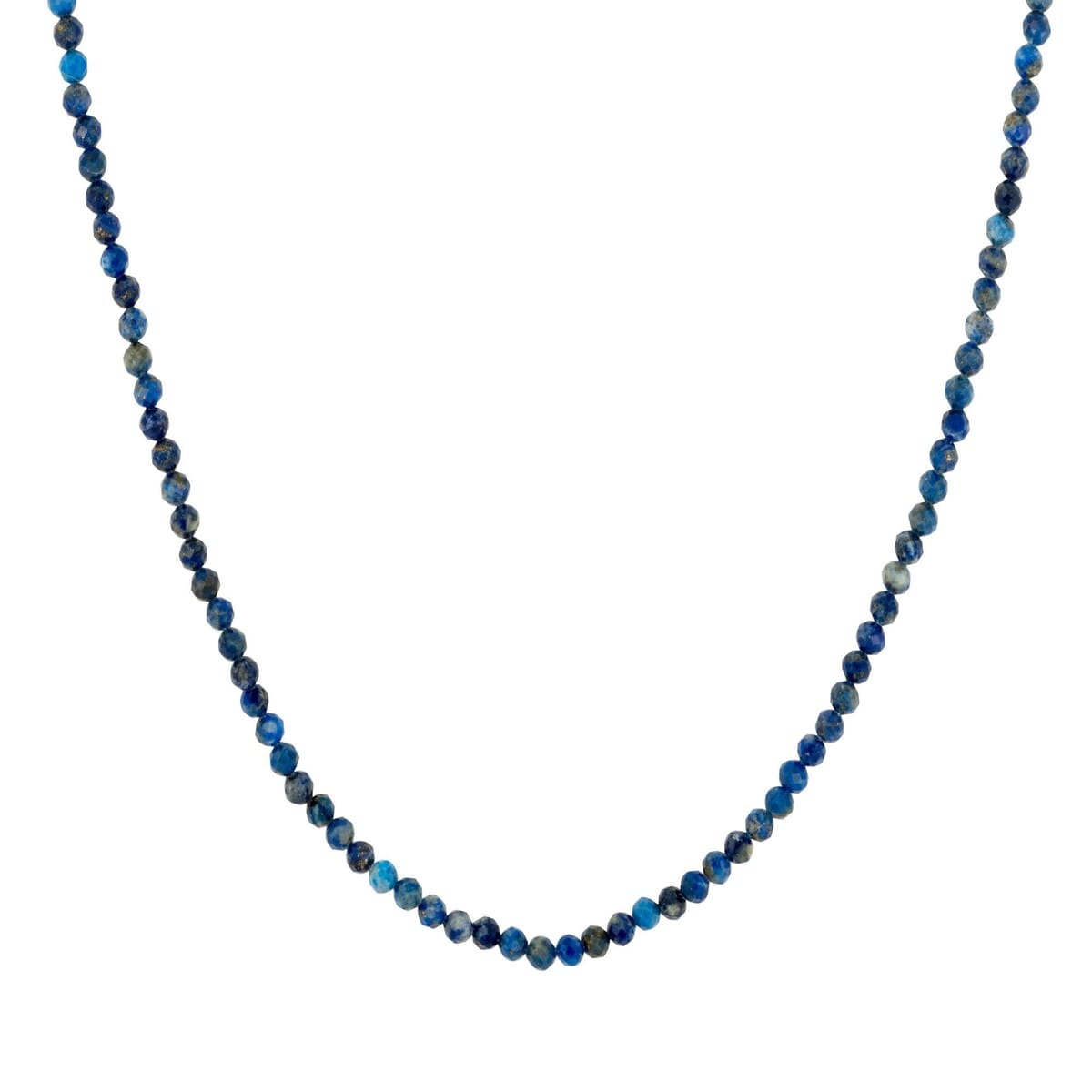 Gold Trip Gold Trip Women's Blue Lapis Beaded Necklace - 1