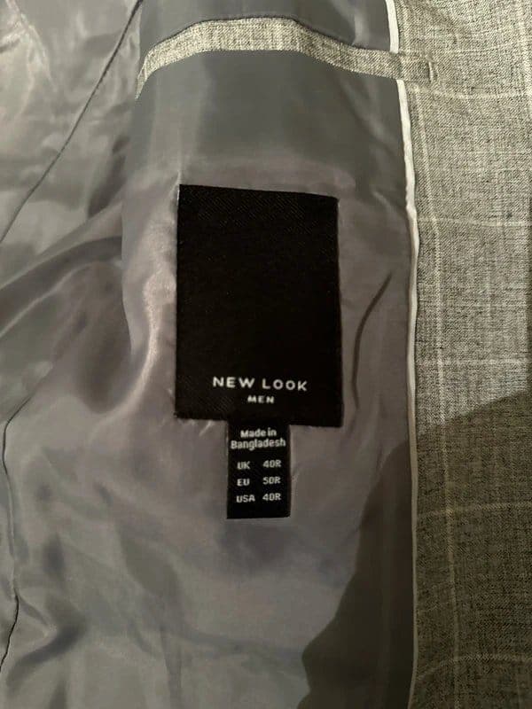 New Look Men’s new look super skinny stretch blazer