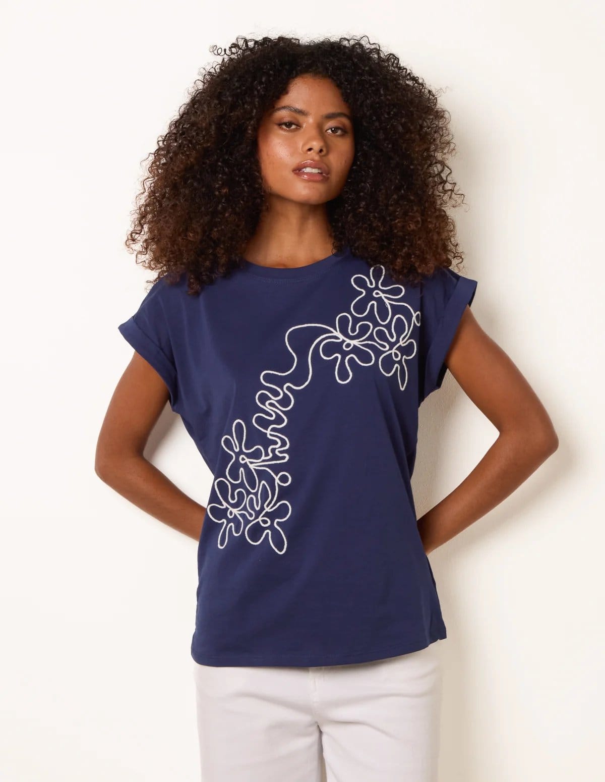 navy/ivory