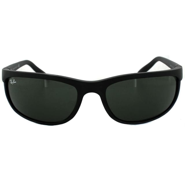 Ray-Ban Ray-Ban Men's Wrap Black Matt Black Green Predator 2 2027 Sunglasses - 3