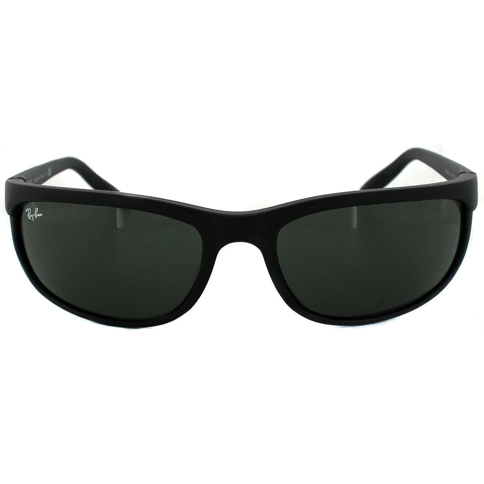 Ray-Ban Ray-Ban Men's Wrap Black Matt Black Green Predator 2 2027 Sunglasses - 4