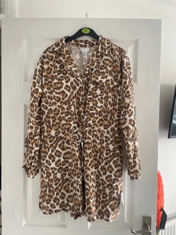 ASOS ASOS animal print playsuit size 12 NEW
