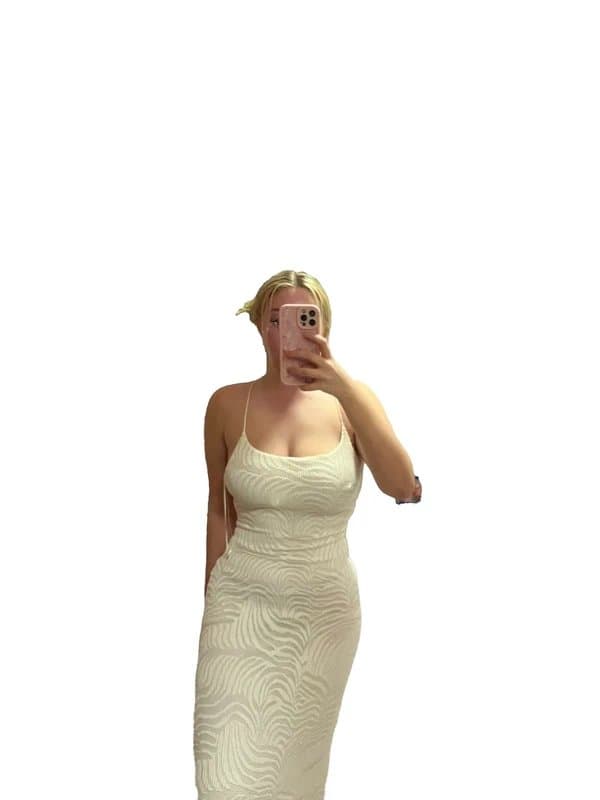 Bershka Bershka lace maxi dress