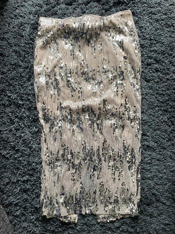 New Look Gorgeous Sequin Embellished Skirt 16