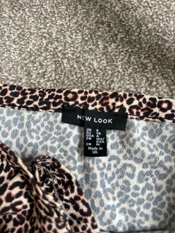 New Look Leopard print skirt