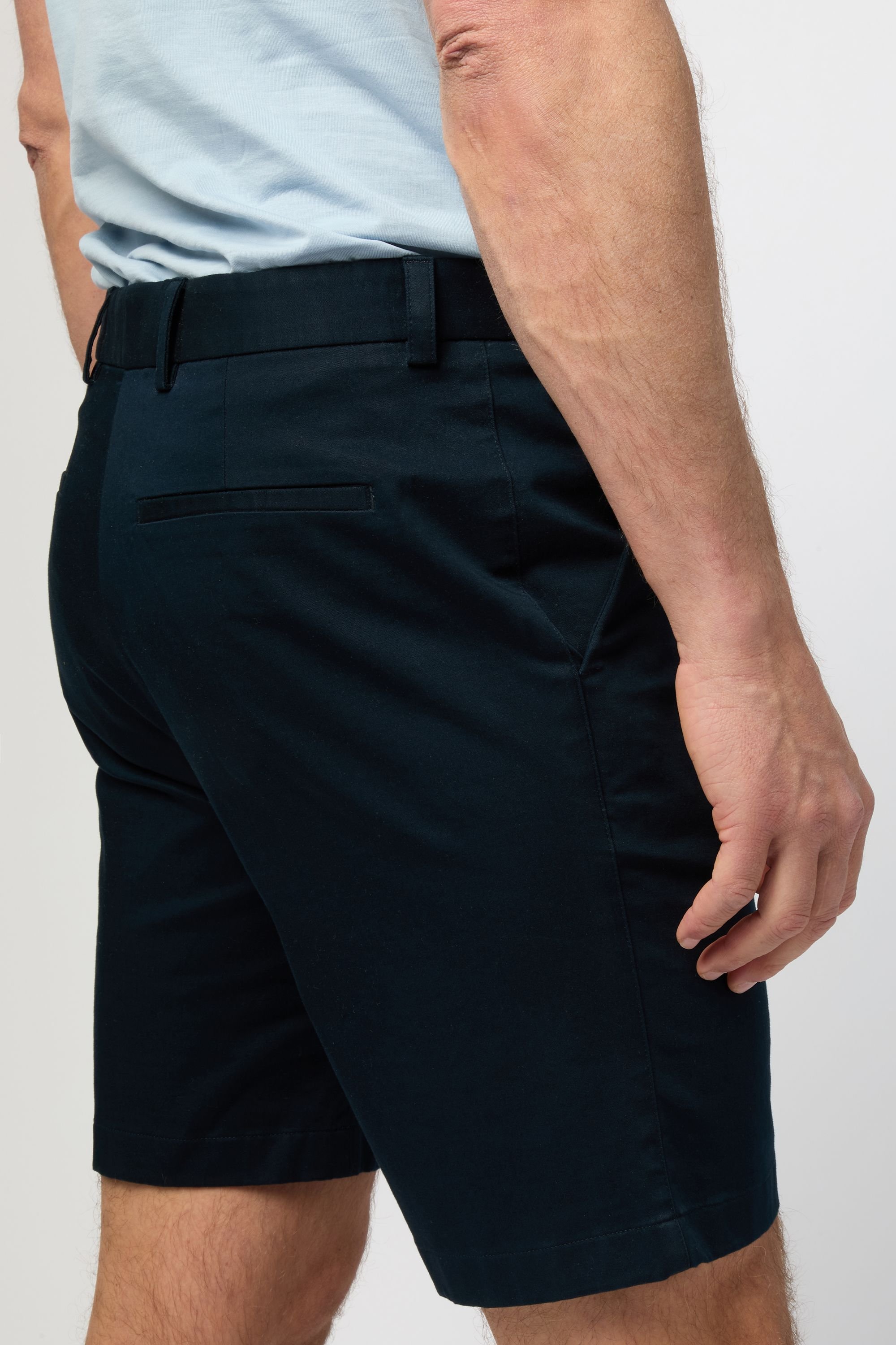 Melka Melka Men's Chino Shorts in Navy - 3