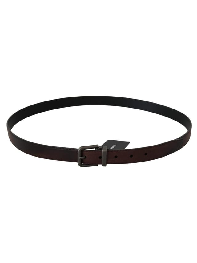 Dolce & Gabbana Dolce & Gabbana Men's Elegant Leather Belt in Classic Brown - 3