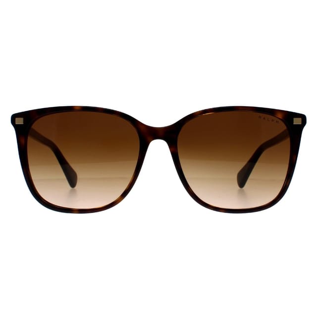 Ralph by Ralph Lauren Ralph by Ralph Lauren Women's Square Shiny Dark Havana Brown Gradient RA5293 - 2
