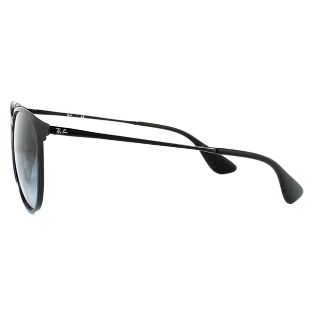 Ray-Ban Ray-Ban Women's Round Black Grey Gradient Erika Metal 3539 Sunglasses - 3