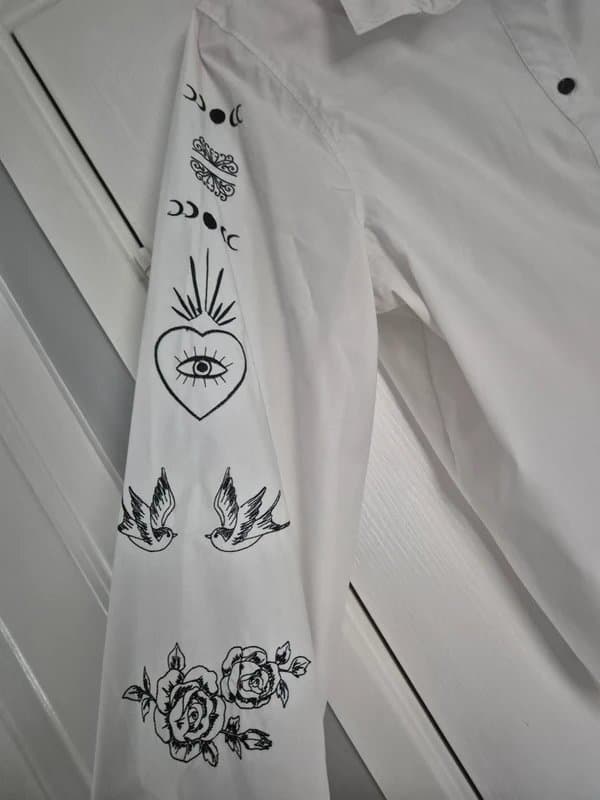 Never Fully Dressed Embroidered Shirt