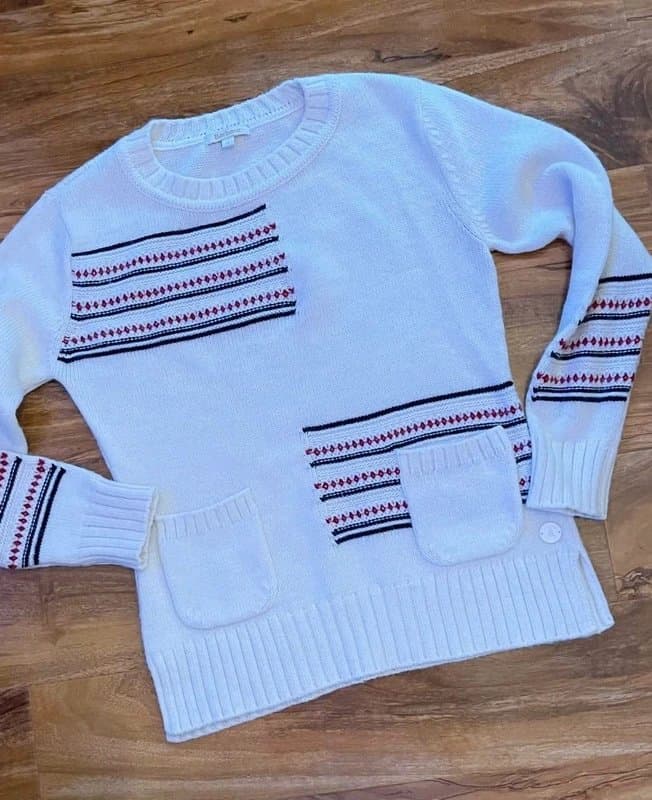 Barbour 🌸Stunning Barbour Y2k Vintage wool cashmere sweater size S