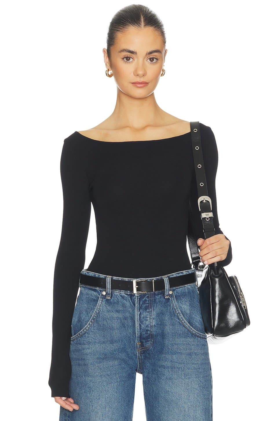revolve Scoop Neck Bodysuit