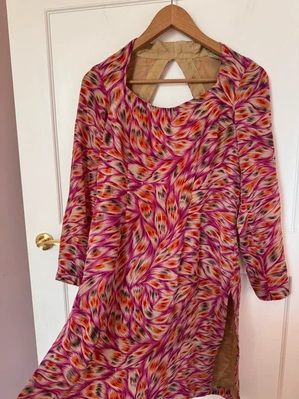 Handmade Super fun handmade colourful tunic or mini dress great for festival season