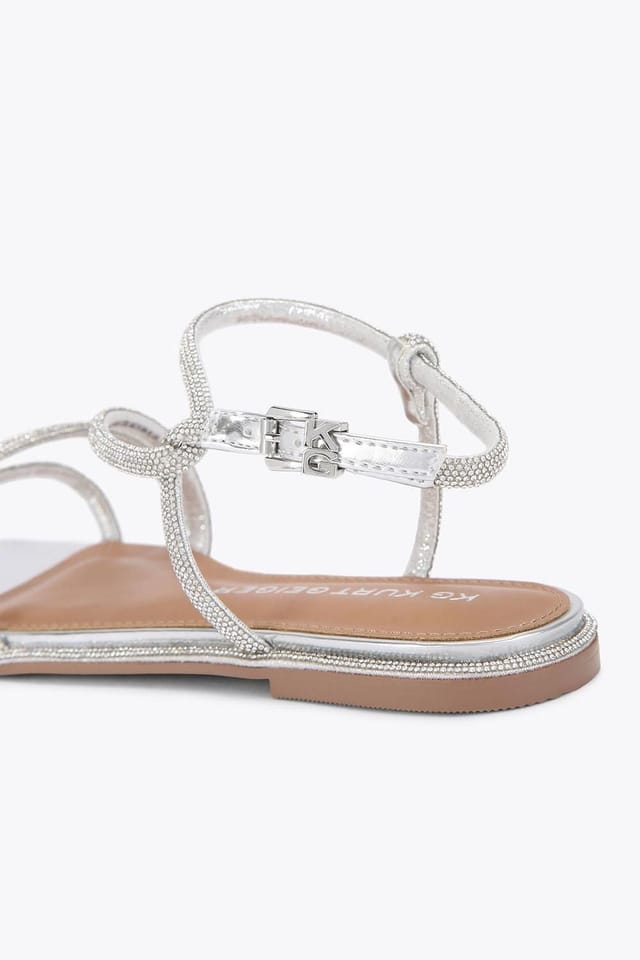 KG Kurt Geiger KG Kurt Geiger Women's 'Priya' Flats in Silver - 3