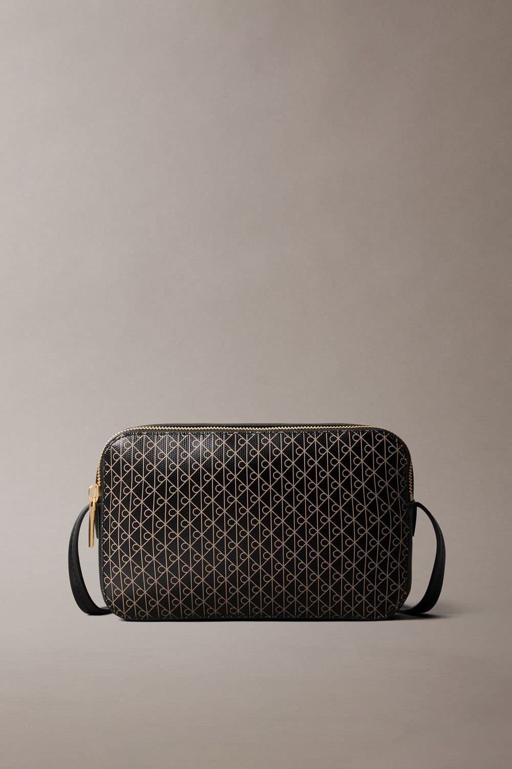 Calvin Klein Calvin Klein Women's Aop Elongated Camera Bag Black Aop