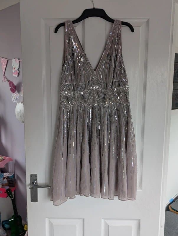 ASOS ASOS embellished mini dress size 14