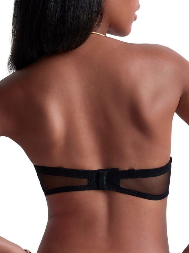 Aubade Aubade Women's Sheer Emotion Moulded Strapless Bra in Black - 2