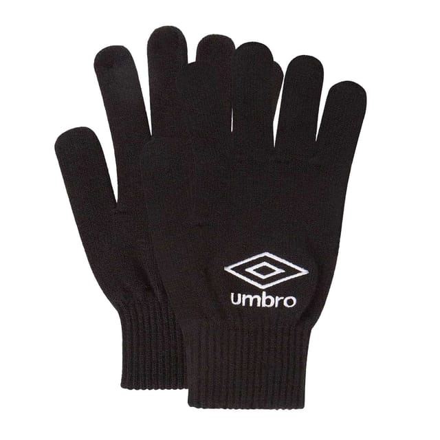 Umbro Umbro Men's Knitted Gloves in Black - 3
