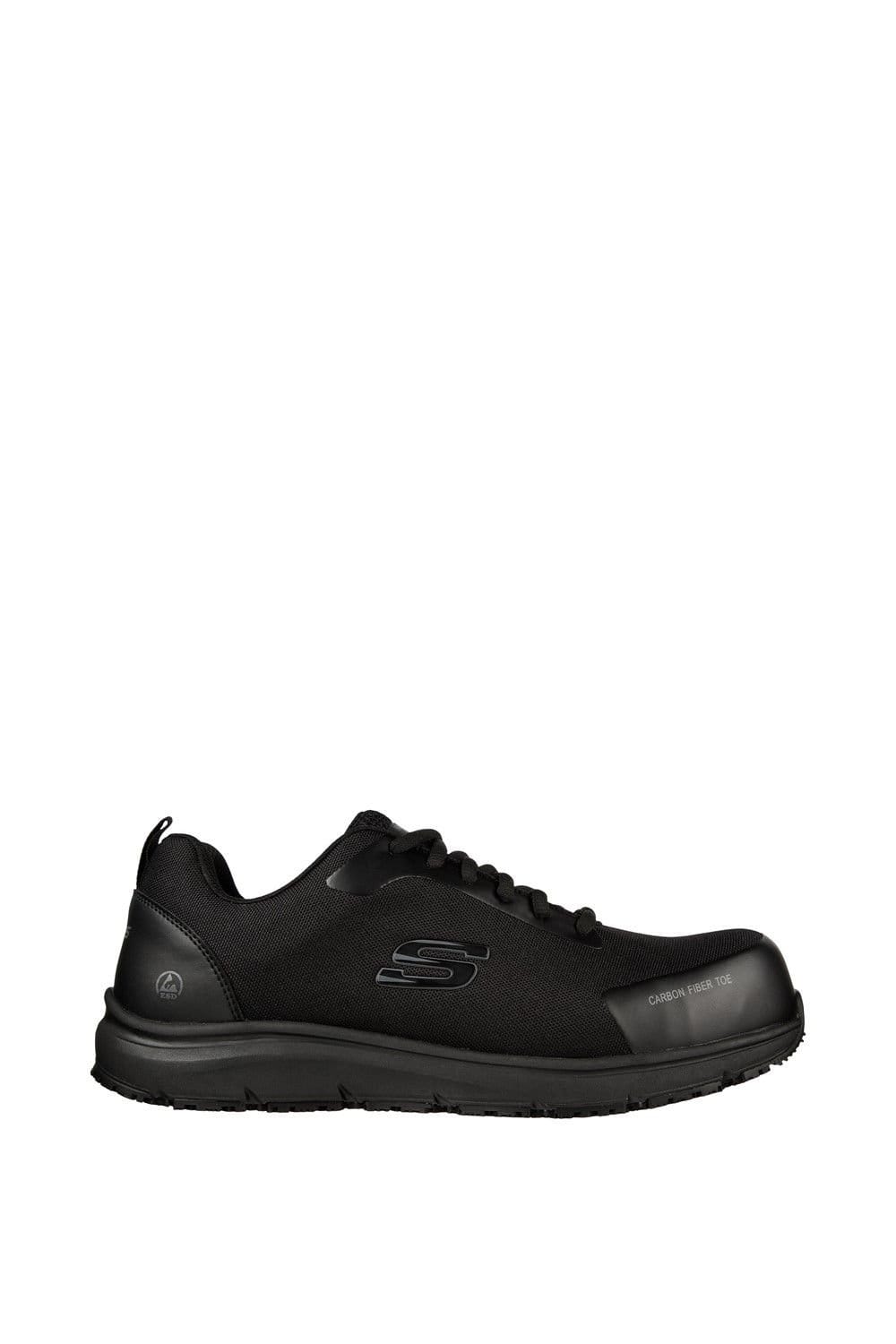 Skechers Skechers Men's Ulmus SR Safety Toe Trainer in Black - 4