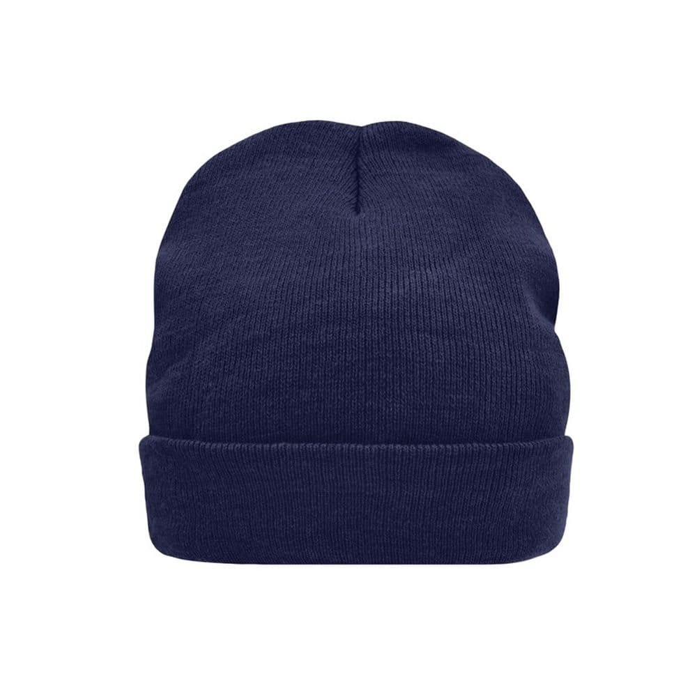 Myrtle Beach Myrtle Beach Men's Thinsulate Knitted Beanie in Navy - 1