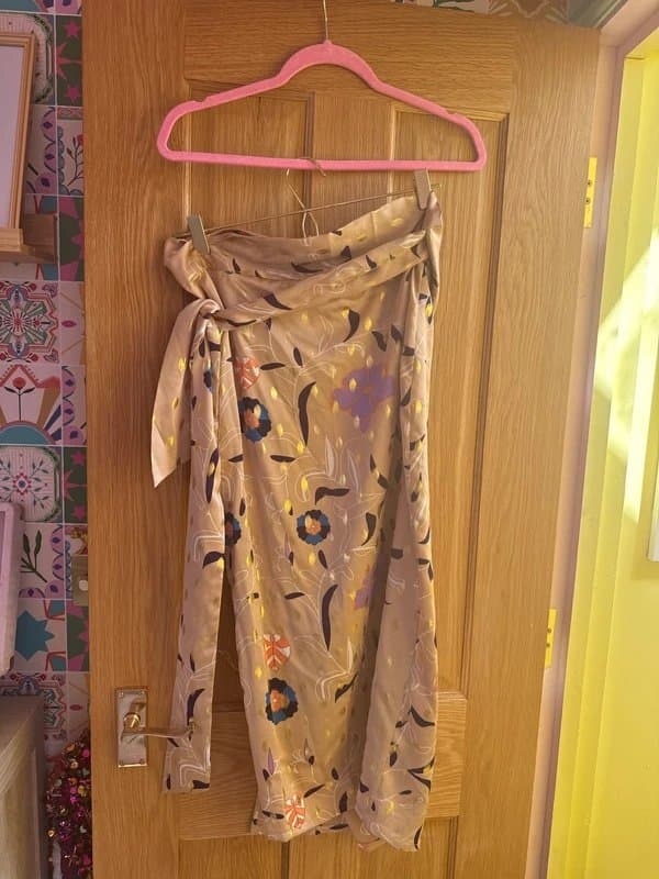 Never Fully Dressed Never fully dressed L wrap tie skirt holiday summer beach club pool party o beach Ibiza boho