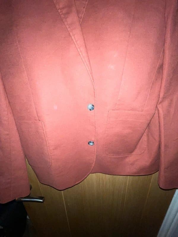 ASOS Design ASOS Design 42’ L Orange Linen Blend Blazer