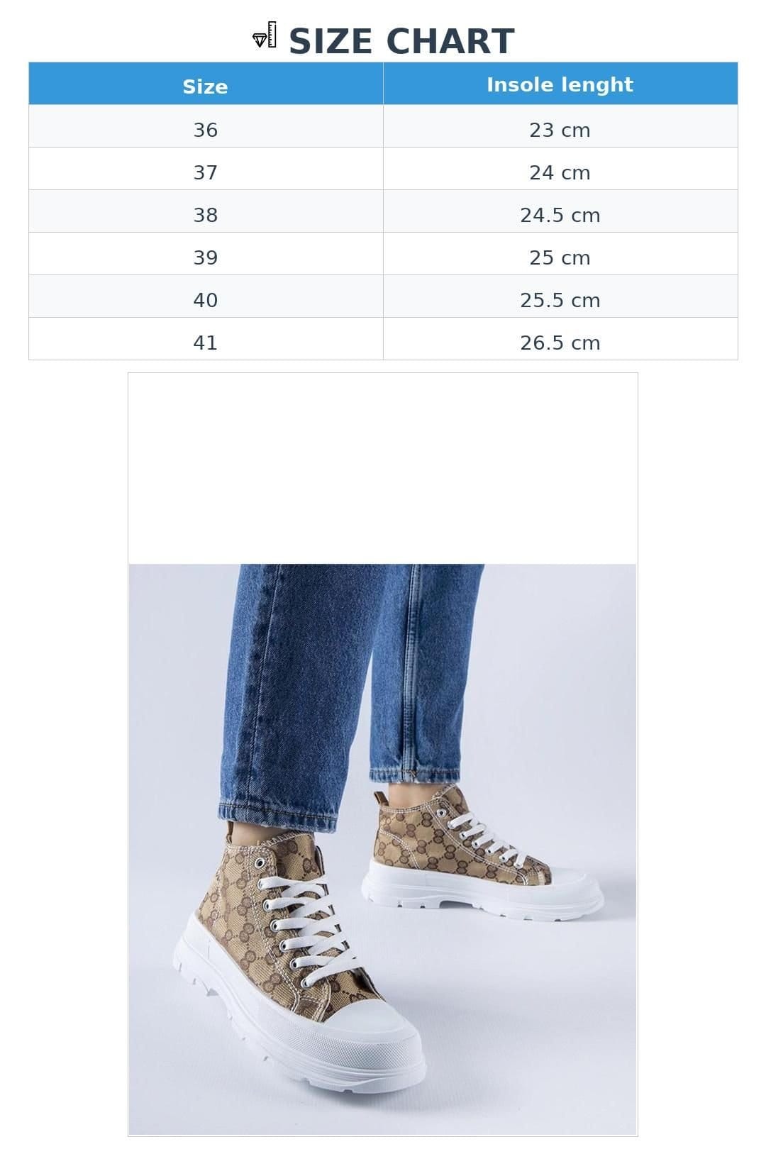 Love Lace Love Lace Women's Summer High Brown Sneakers with Terenzio Monogram Lace Up - 4