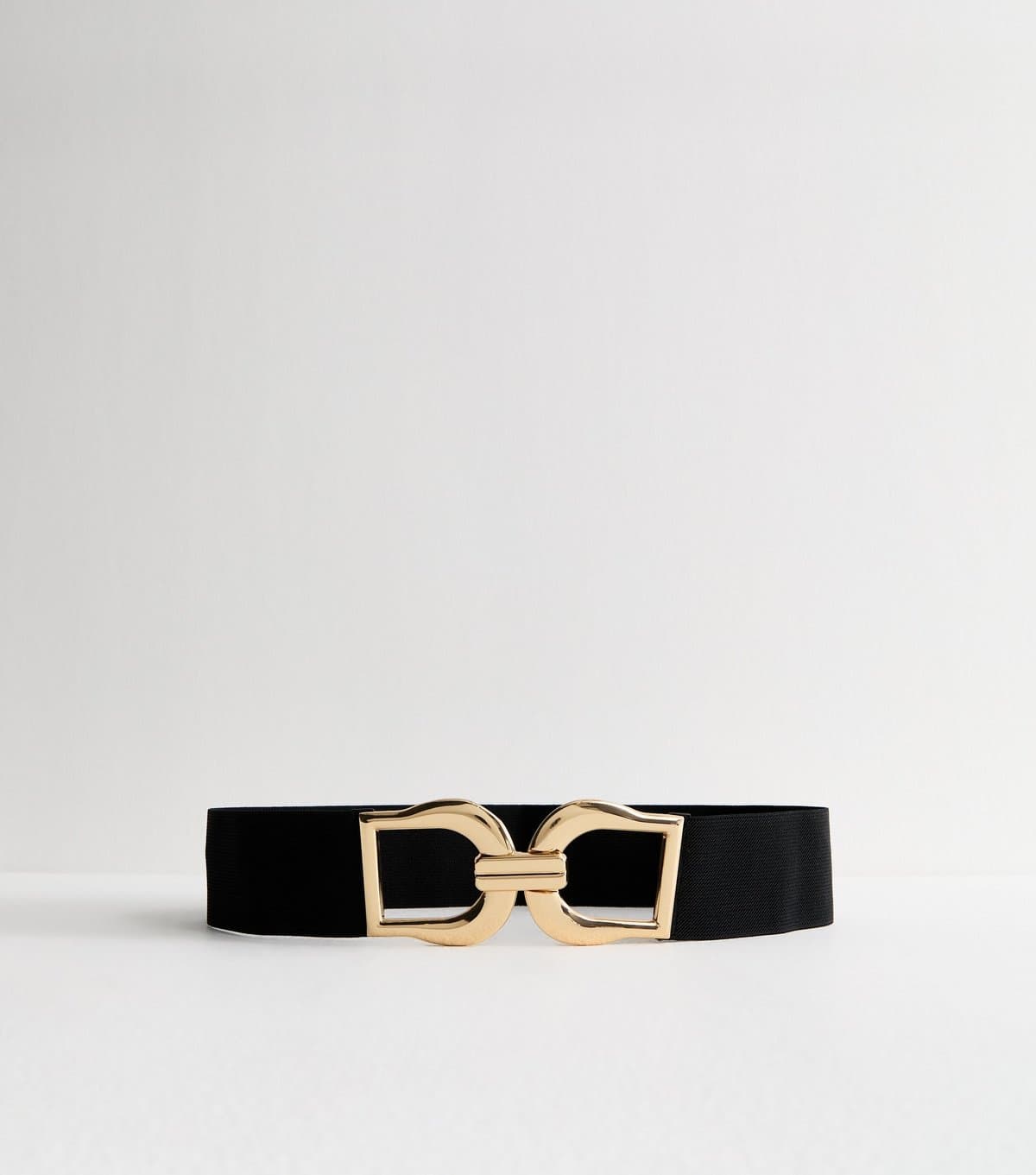 New Look New Look Black Buckle Stretchy Belt