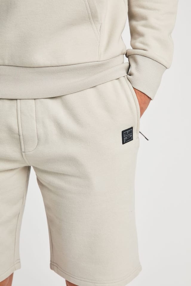 Tokyo Laundry Tokyo Laundry Men's Jogger Short with Drawstring in Light Grey - 3