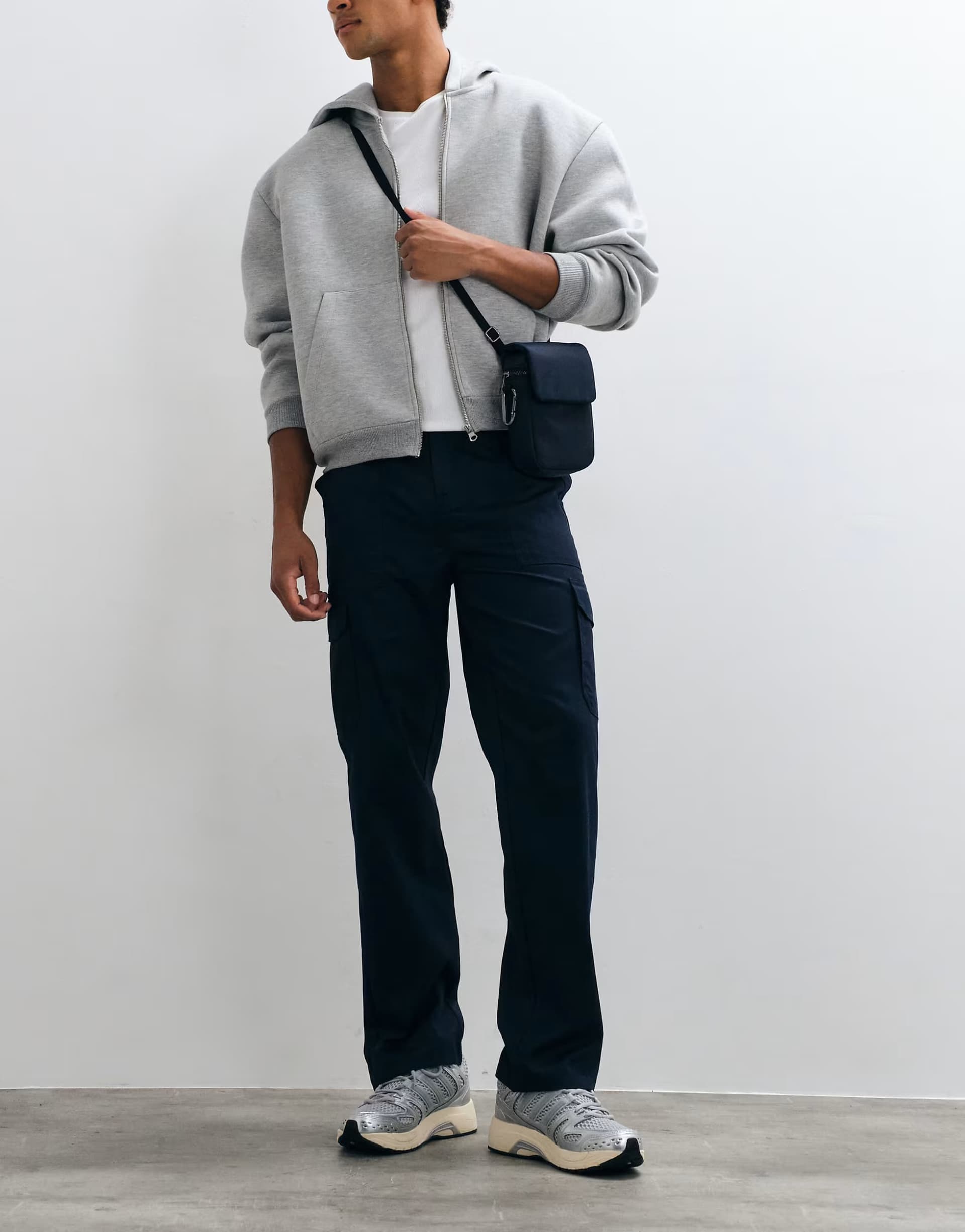 ASOS Regatta Essential cargo trousers in navy