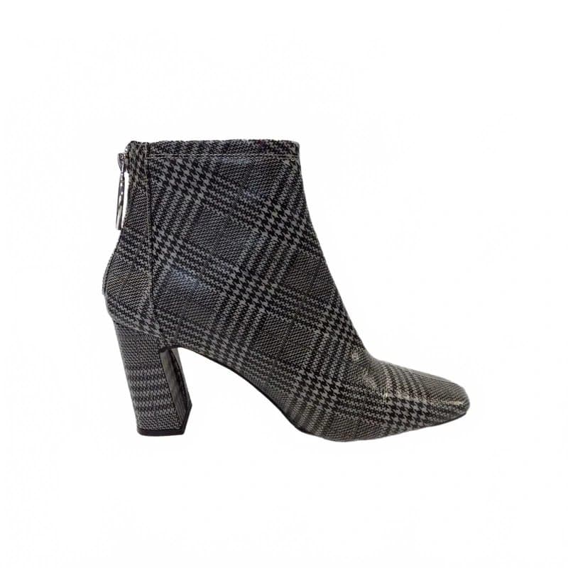 New Look New Look Ankle Boots Size 8 EU 41 Womens Block High Heeled Square Toe Zip