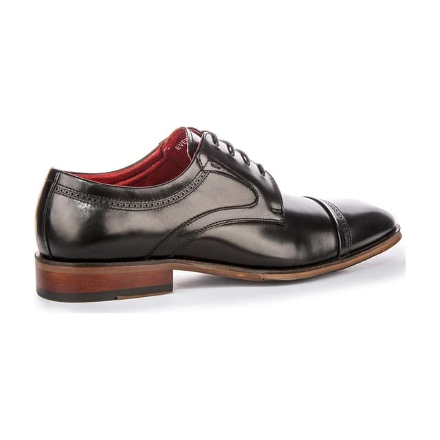 JUSTINREESS ENGLAND JUSTINREESS ENGLAND Men's 'Everett' Leather Shoes in Black - 3