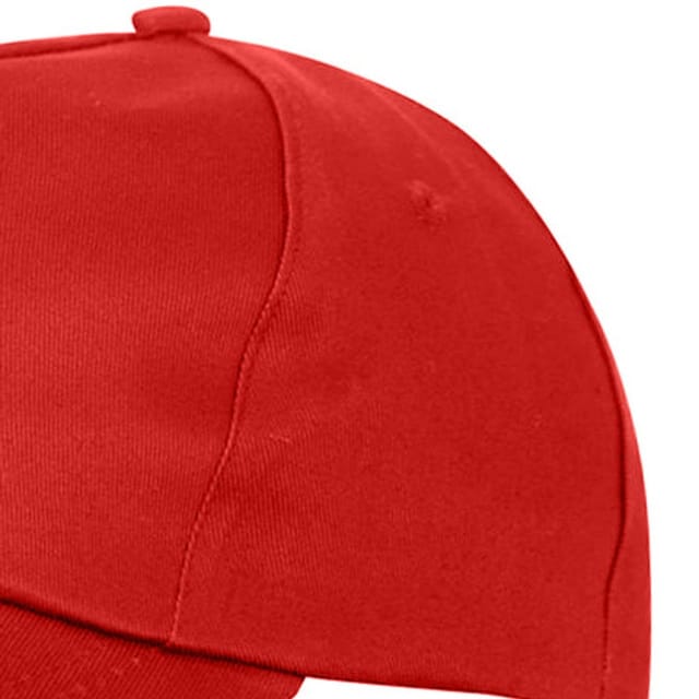 Myrtle Beach Myrtle Beach Men's Promo 5 Panel Baseball Cap in Red - 2
