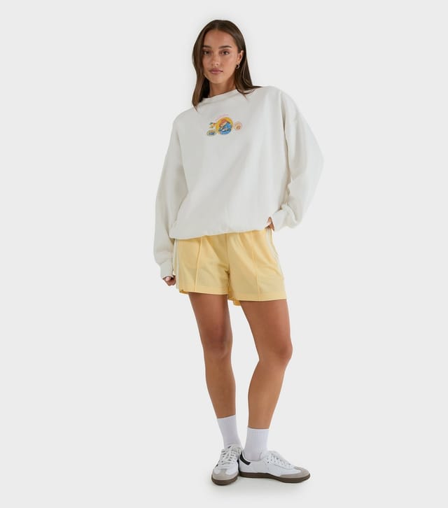 Skinnydip Women's White Paddington Marmalade Oversized Sweatshirt Skinnydip New Look - 3