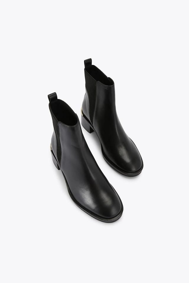 Carvela Carvela Women's 'Liberta Ankle' Leather Boots in Black - 2