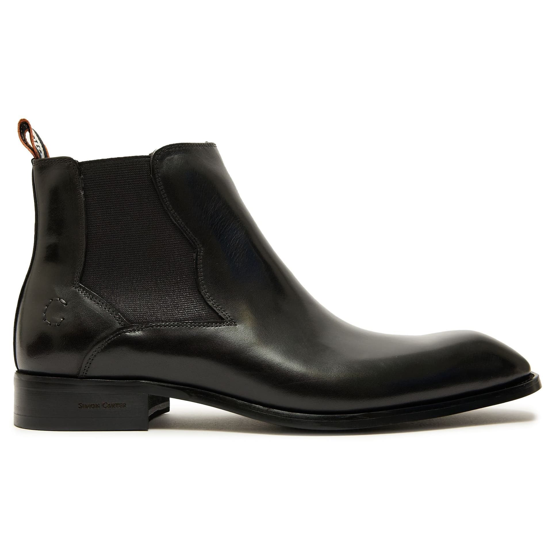 Simon Carter SIMON CARTER Men's Taza Chelsea Boots in Black