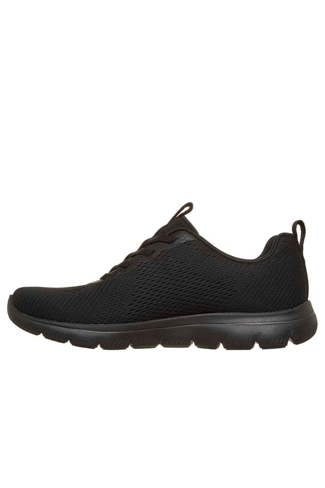 Skechers Skechers Women's Summits Mesh Bungee Slip-On Trainers - Black - 2