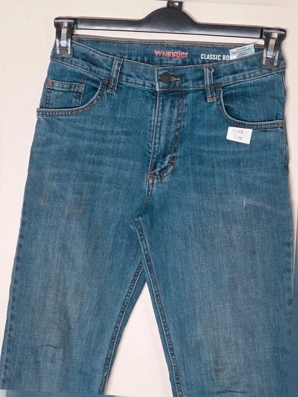 Wrangler Wrangler Women’s Mid Blue Straight leg Jeans w27 L28 Denim Classic Fit UK 8