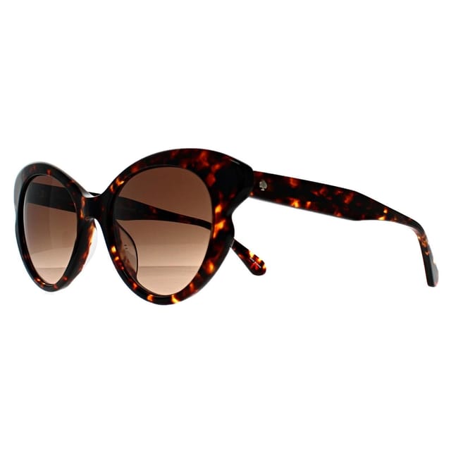 Kate Spade Kate Spade Women's Cat Eye Black Dark Grey Gradient Elina/G/S - 2