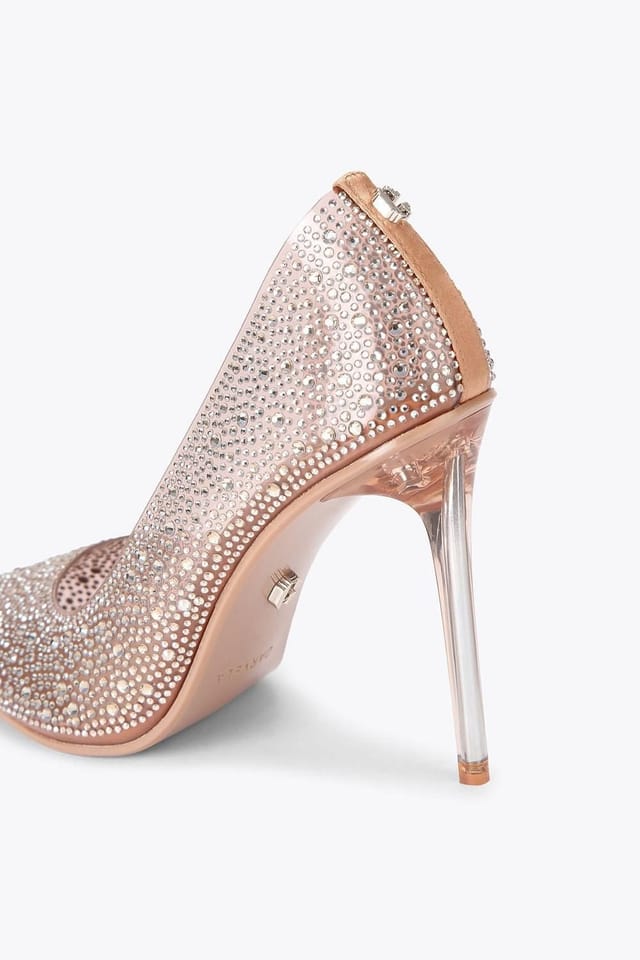 Carvela Carvela Women's 'Positano Vinyl Court' Heels in Bronze - 3