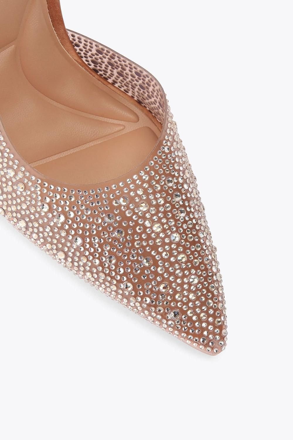 Carvela Carvela Women's 'Positano Vinyl Court' Heels in Bronze - 4