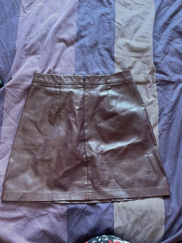 New Look purple skirt