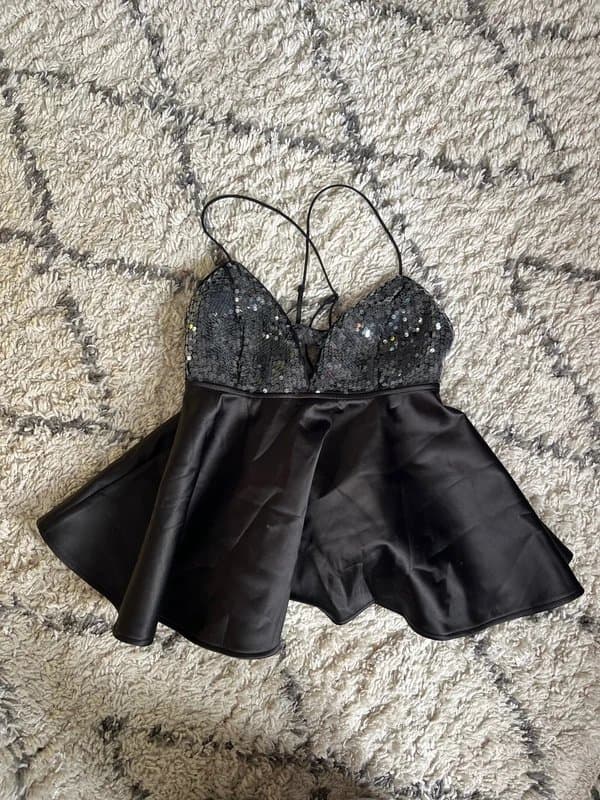 ASOS Design ASOS Design sequin peplum top