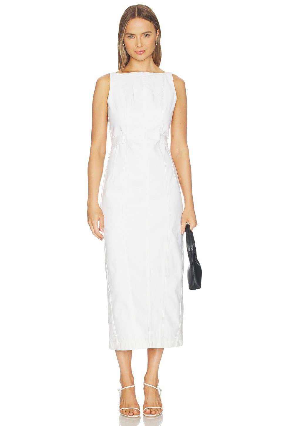 revolve Farley Denim Midi Dress