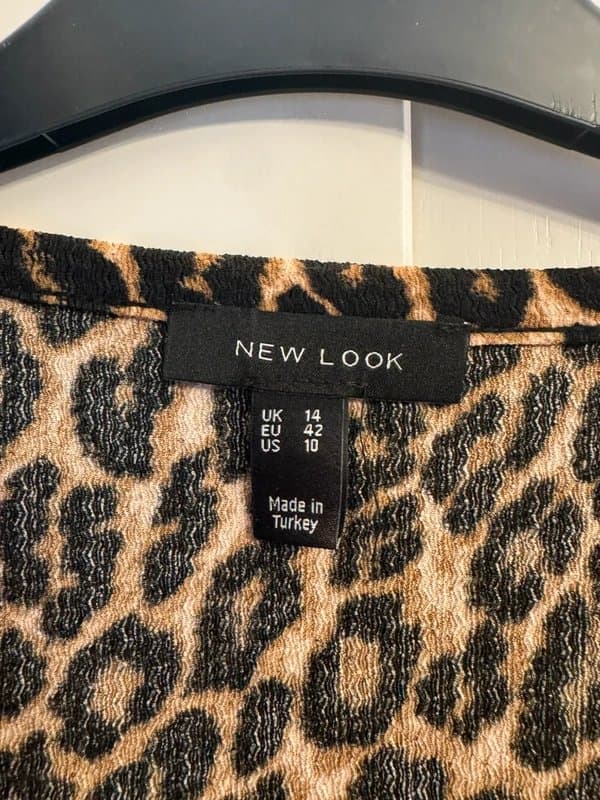 New Look New look leopard print dress UK 14