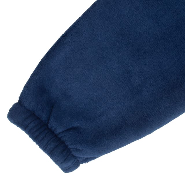 Scottish FA Scottish FA Men's Adults Fleece Oversized Hoodie Blanket in Navy - 3