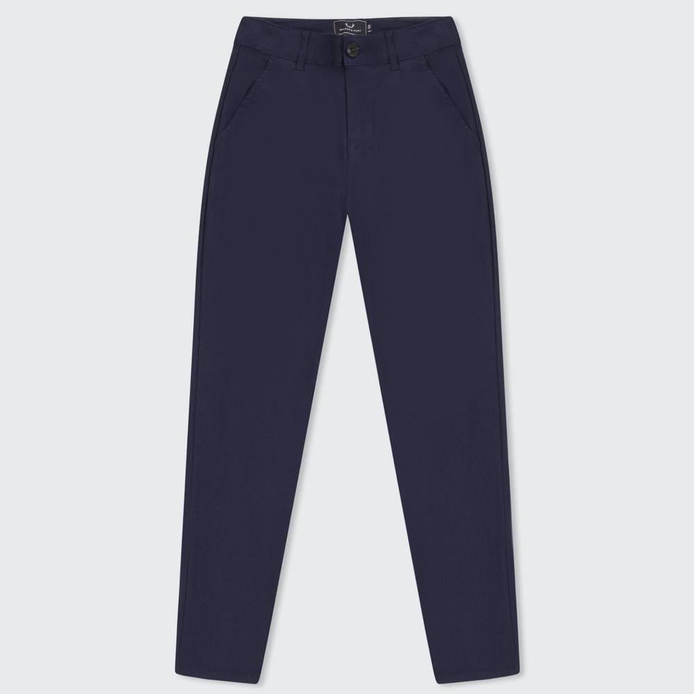 Walker & Hunt Walker & Hunt Men's Smart Pant in Navy - 3